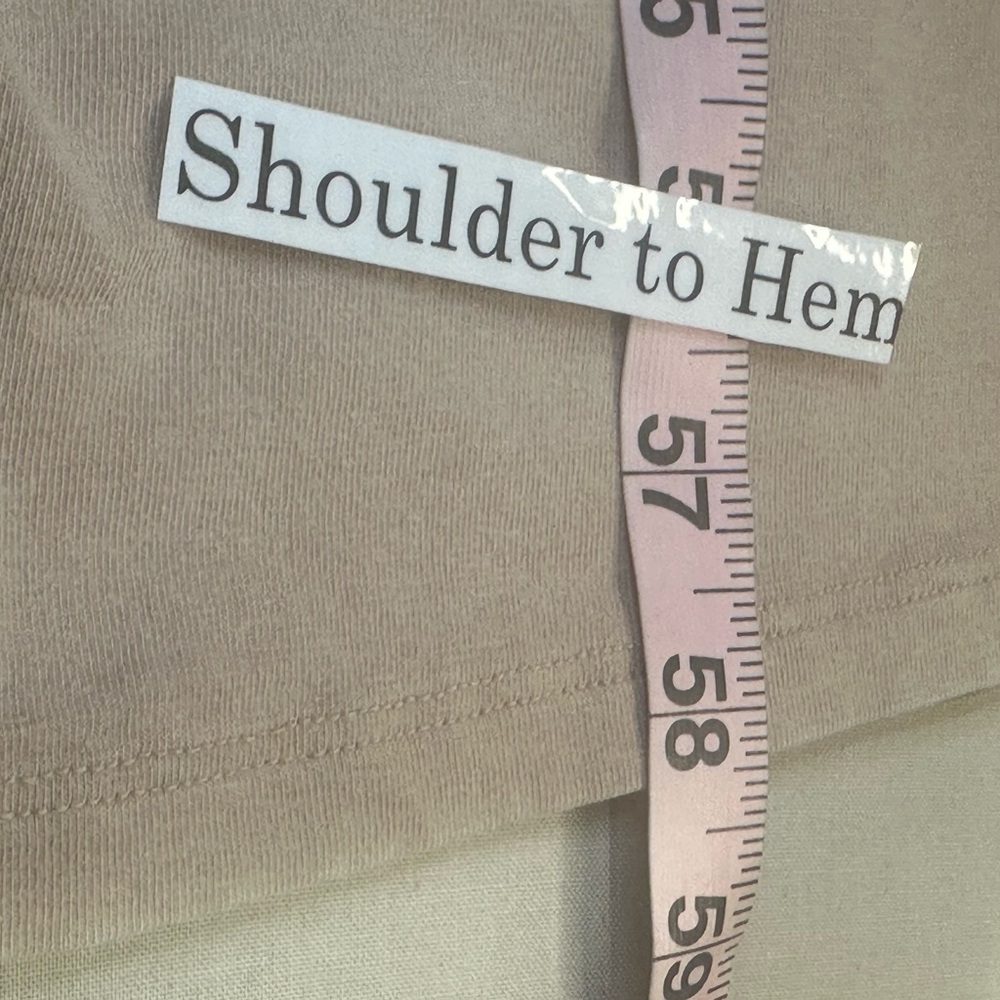 NWOT SIZE S/L Double Zero Tan Jumpsuit - Picture 9 of 15